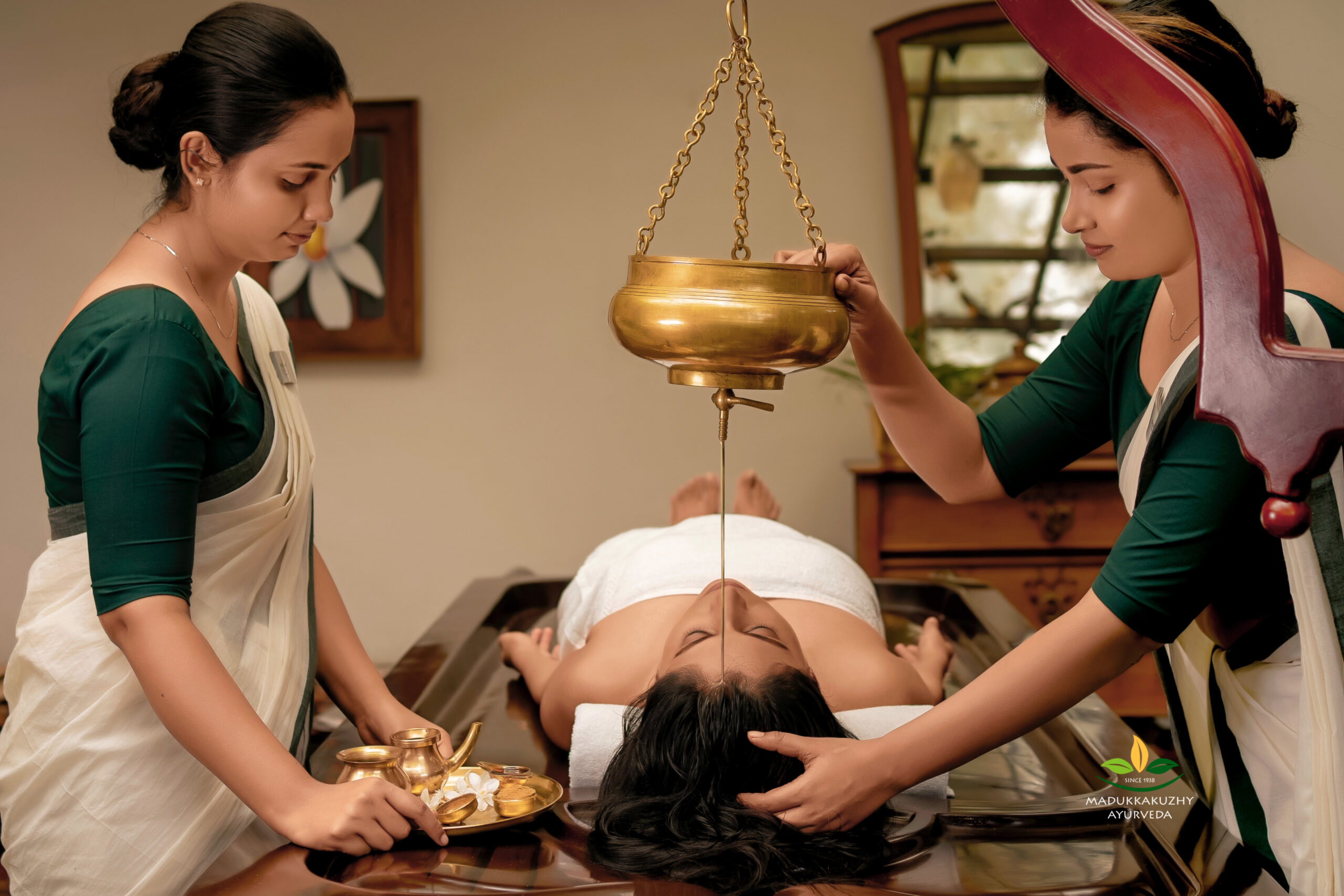 Shirodhara treatment